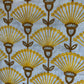 Off White Thread Embroidery Cotton Fabric 15731