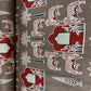 Brown Ajrakh Print Cotton Fabric 23700