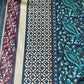 Green Paisley Print Cotton Fabric 23647
