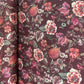 Maroon Floral Print Pashmina Fabric 20985