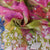 Multicolor Gota Patti Work Chinnon Chiffon Fabric 15922