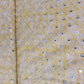 Yellow Zari With Mirror Work Embroidery Georgette Fabric 12247
