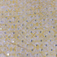 Yellow Zari With Mirror Work Embroidery Georgette Fabric 12247