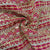 Classic Magenta Pink Zari Sequins Embroidery Georgette Fabric 14863