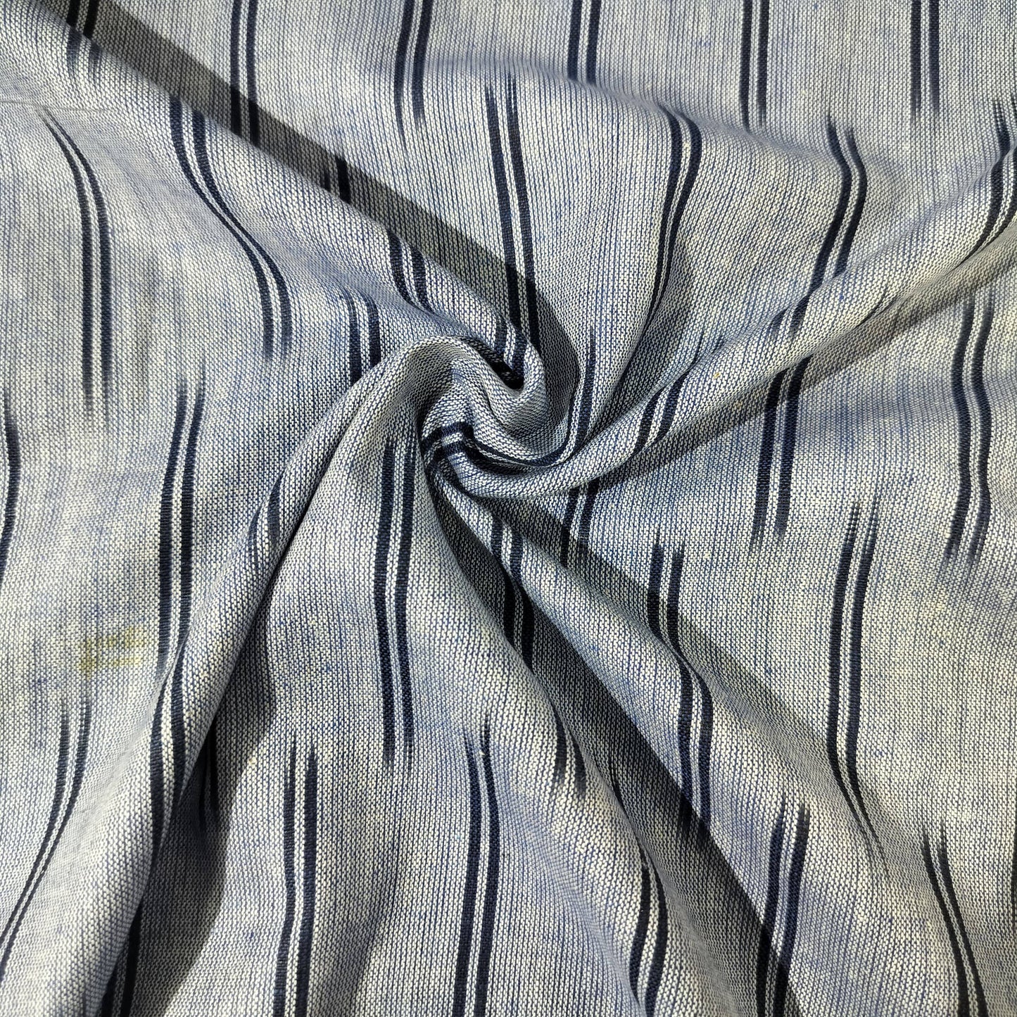 Light Purple Ikkat Print Cotton Fabric 16299