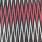 Black Pink Ikkat Print Cotton Fabric 16318