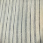 Grey Stripes Print Linen Denim Fabric 16495