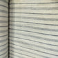 Grey Stripes Print Linen Denim Fabric 16495