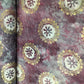 Purple Buti Batik Foil Print Chanderi Fabric 15514
