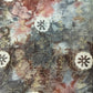 Grey Buti Batik Foil Print Chanderi Fabric 15519
