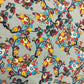 Green Floral Printed Viscose Fabric 4414 