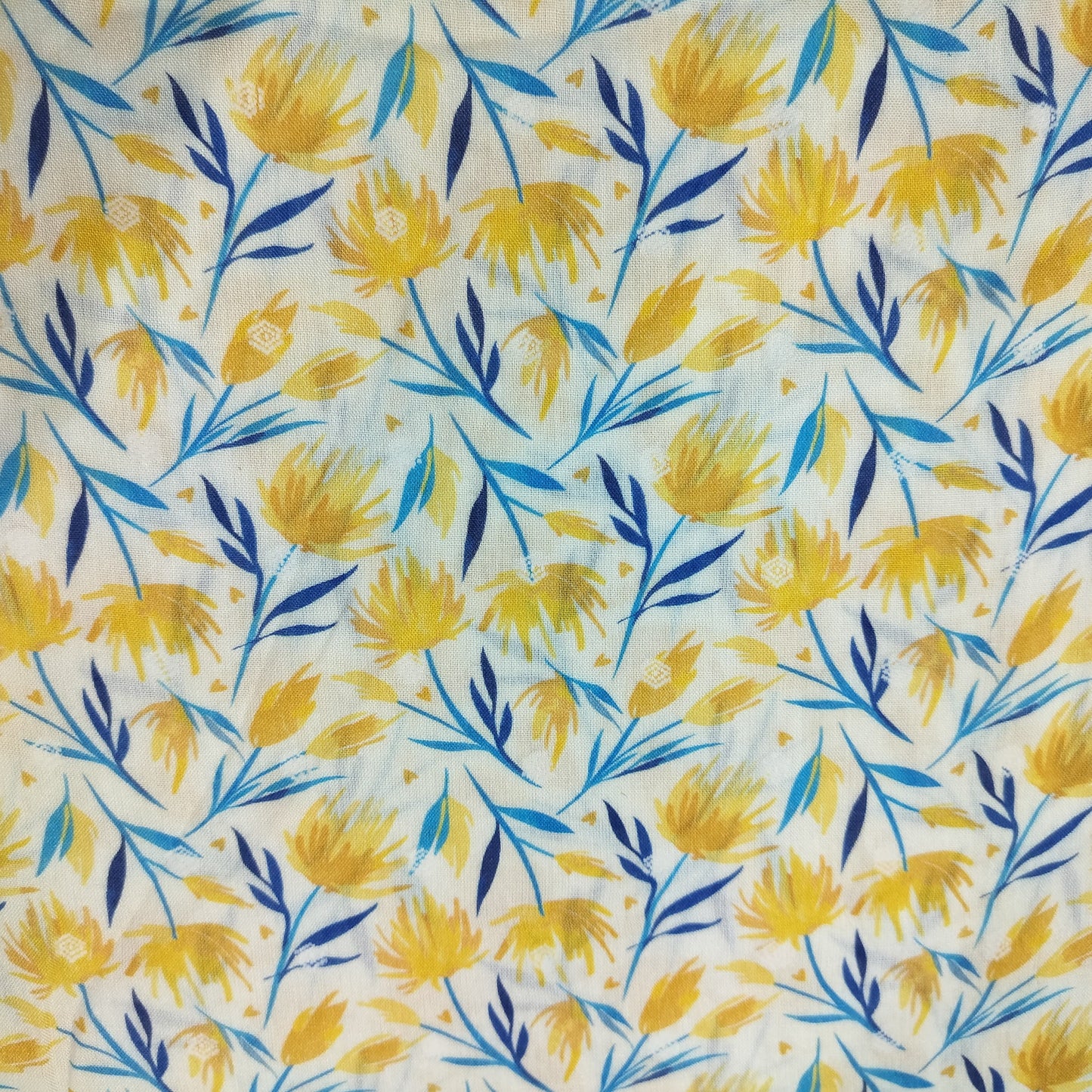 Multicolor Floral Printed Viscose Fabric 4428