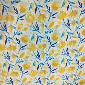 Multicolor Floral Printed Viscose Fabric 4428