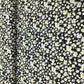 Black Floral Print Rayon Fabric 17319