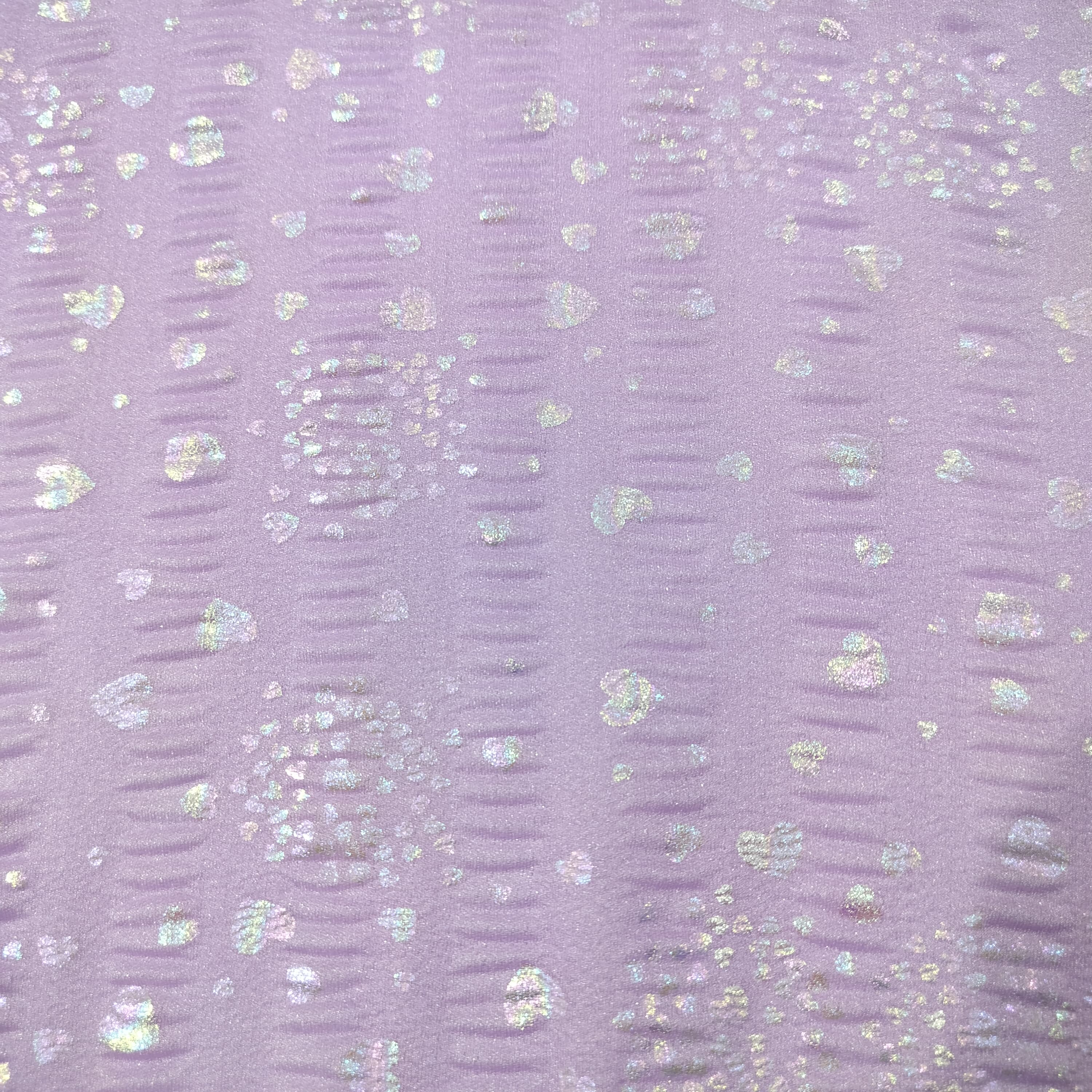 Purple Embroidery Net Sequence Fabric 6369