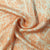 Salmon Pink Crushed Bemberg Silk Fabric 14939