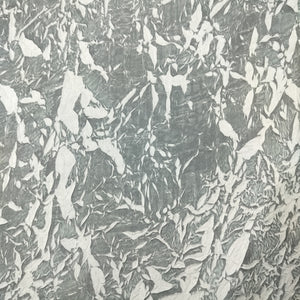 Dark Sage Green Crushed Bemberg Silk Fabric 14940