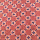 Brick Red Traditional Print Bemberg Gajji Silk Fabric 20960