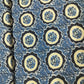 Blue Black Ajrakh Border Print Muslin Fabric 16153