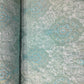 Sky Blue Geometrical Sequins Embroidery Dyeable Tissue Fabric 16255
