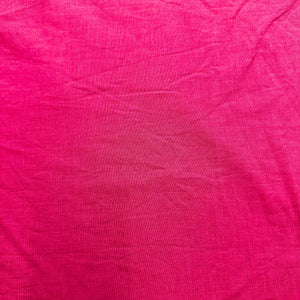 Pink Solid Cotton Shirting Fabric