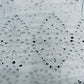 Premium Sea Green Floral Embroidery Cotton Schiffli Fabric