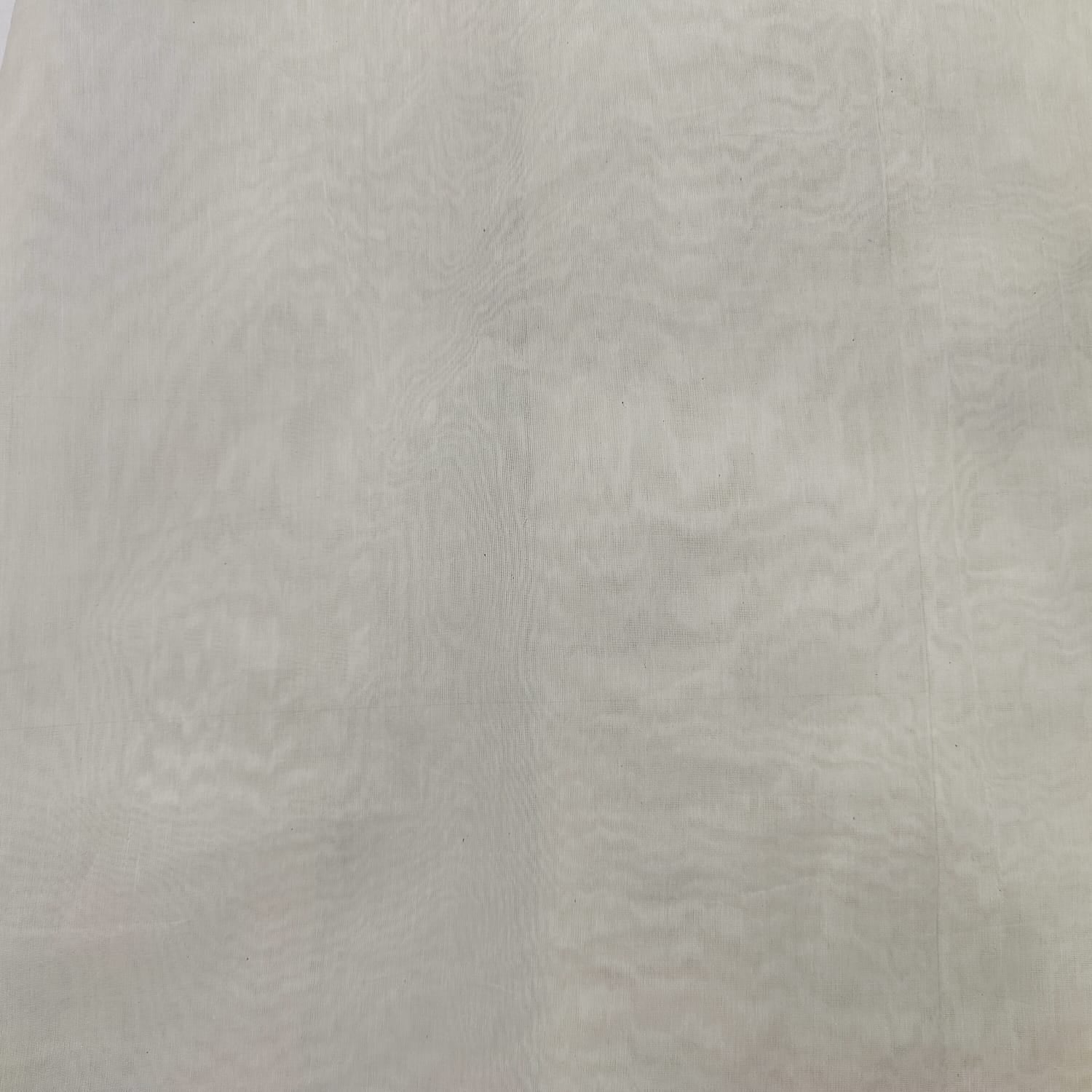 Off-White Dyeable Silk Mal Chanderi Fabric KE-27187