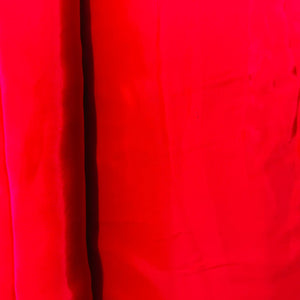 Magenta Solid Natural Crepe Fabric GT-19727