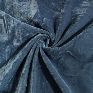 Teal Blue Solid Micro Velvet 9000 MSMR-27853
