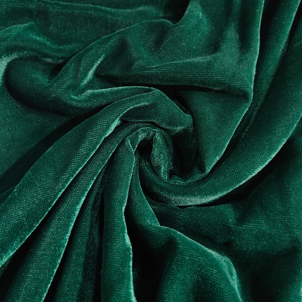 Dark Green Solid Micro Velvet 9000 MSMR-27868