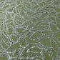 Green With Silver Leaves Sequence Pearl Embroidery Net Fabric CF-14226