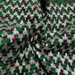 Green Floral Print Gota Work Cambric Cotton KC-15937
