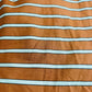 Brown Stripes Print Italian Cotton SFL-11216