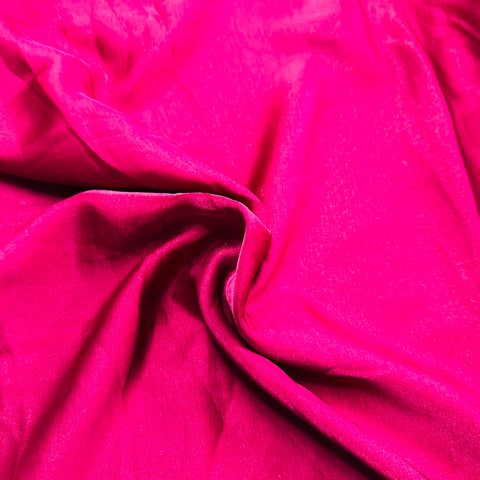 Maroon Solid Bemberg SIlk Fabric KC-16034