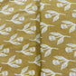 Olive Green Floral print Cotton Fabric AFI-29594