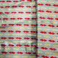 Blue Pink Ikkat Print Bemberg Gajji Silk GT-15576