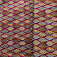 Red Multicolor Handblock Print Cotton Fabric