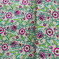 Cream Pink Floral Print Cotton Fabric 16120