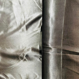 Brown Solid Poly Satin Fabric 5543 - TradeUNO