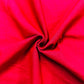 Dark Red Solid Cotton Linen Slub Fabric SG-30364