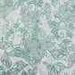 Green floral print Mulmul Fabric 21885