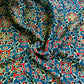 Dark Green Ajrakh Print Mashru Silk Fabric 18286