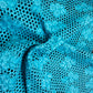 Sky Blue Schiffli Embroidery Cotton Fabric TU-6467