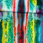 Multicolor Poly Organza Fabric TU-1132
