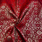 Red Banarasi Brocade Fabric KRE-23736