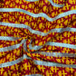 Red Floral Print Gota Work Cambric Cotton KC-15940