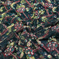 Black imported Thread Sequins Cut Dana Handcrafted Embroidery Net Fabric CF-15121
