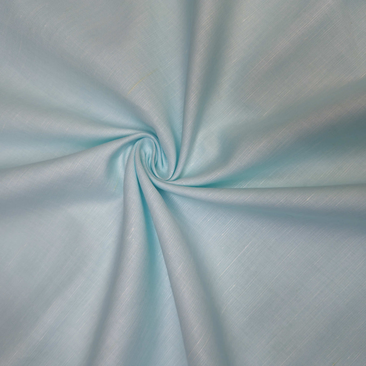 Aqua Blue Solid Cotton Linen MKT-12213 – image 3 of 3