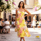 Yellow Masaba Print Cotton Fabric HP-24262