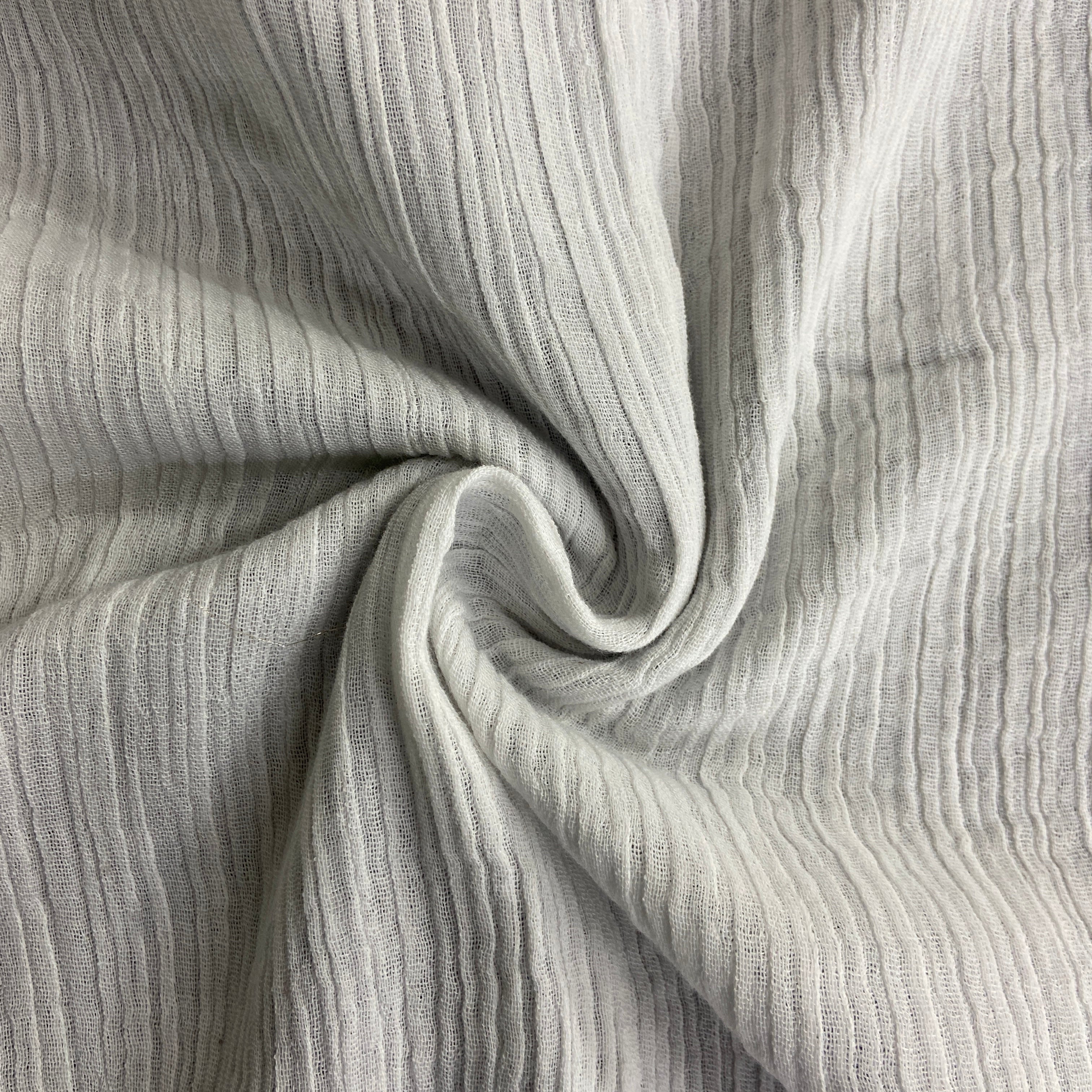 White 40*40/100*72 Double Guze HT 63"